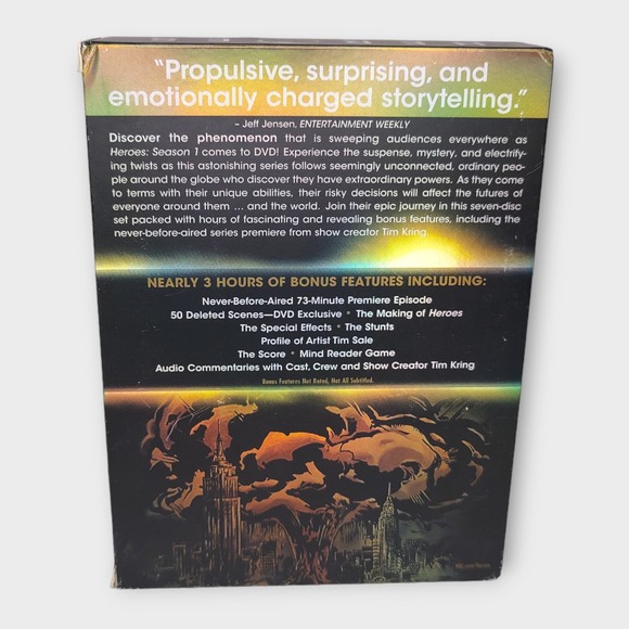 HEROES Television Series DVD Collection - Season 1 & 2 Box Sets - Picture 4 of 12